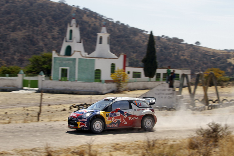 Sébastien Loeb bei der Rallye Mexiko