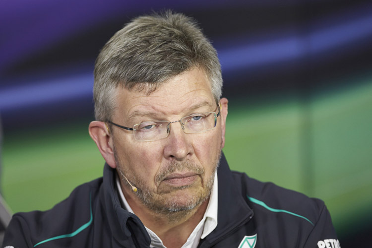 Mercedes-Teamchef Ross Brawn: «Ich kann nicht sagen, dass es im Moment viel Spass macht»