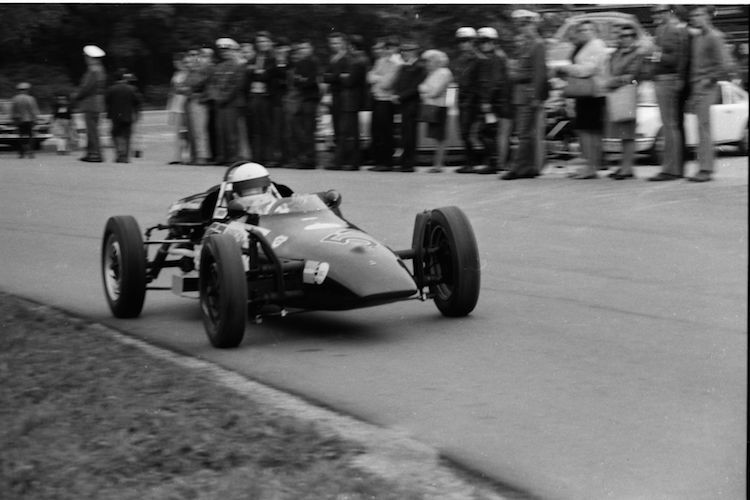 Erich Breinsberg im Formel V von Kaimann 1969