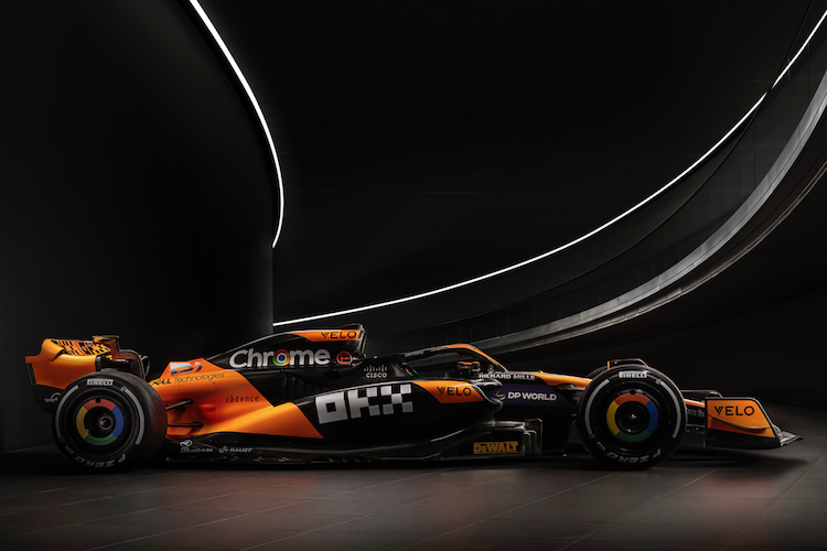 In diesen Farben wird McLaren 2024 antreten