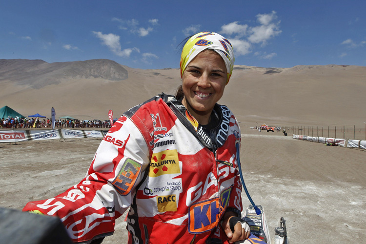 Schnellste Frau bei der Dakar: Laia Sanz