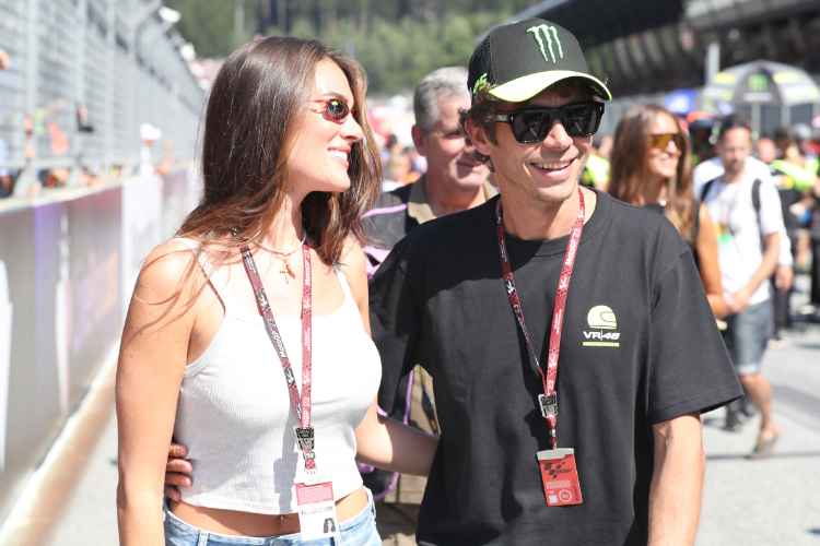 Valentino Rossi besuchte den Österreich-GP