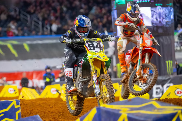 Ken Roczen rangierte auch in Arlington in der Spitzengruppe