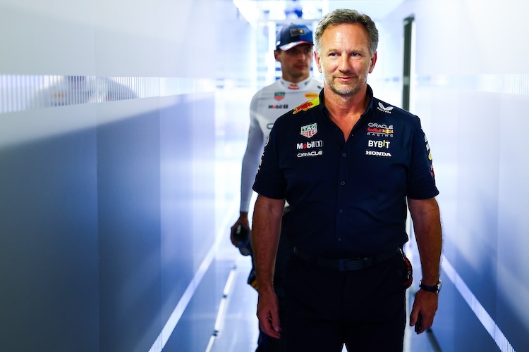 Red Bull Racing-Teamchef Christian Horner