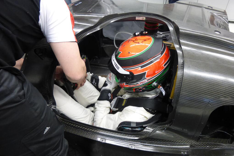 Brendon Hartley im Cockpit des 919