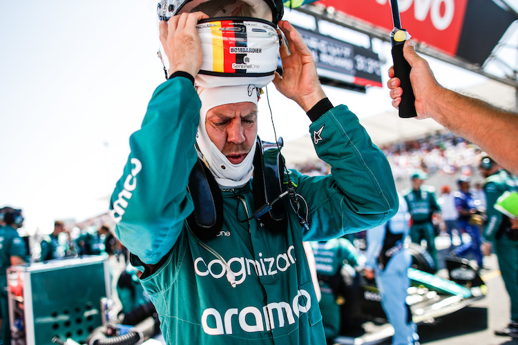 Sebastian Vettel wird Ende Saison 2022 den Helm ablegen