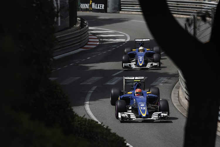 Die beiden Sauber in Monaco
