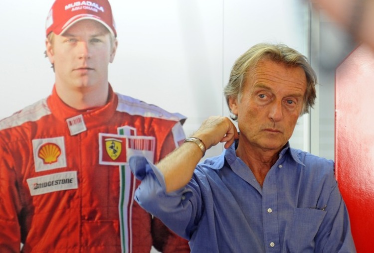 Auch Räikkönen brachte Montezemolo nicht zum Lachen