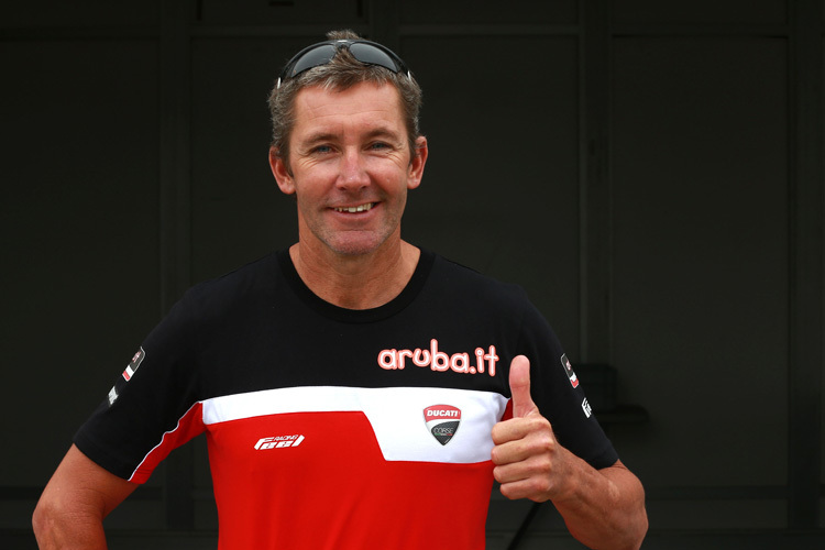 Welcome back, Troy Bayliss