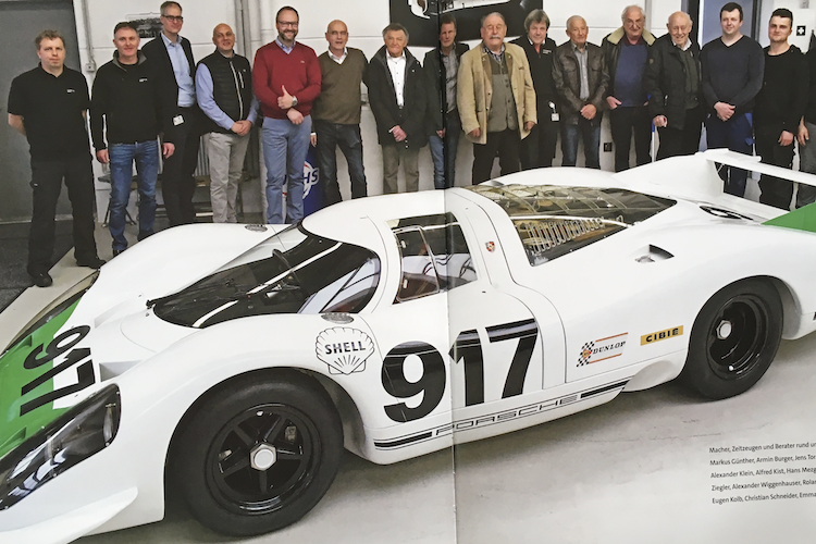 Wie neu: der Porsche 917, Chassis 001