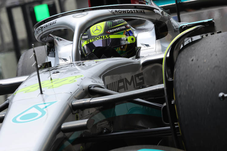 Mercedes ist überzeugt: Lewis Hamilton hat beim Start nichts falsch gemacht
