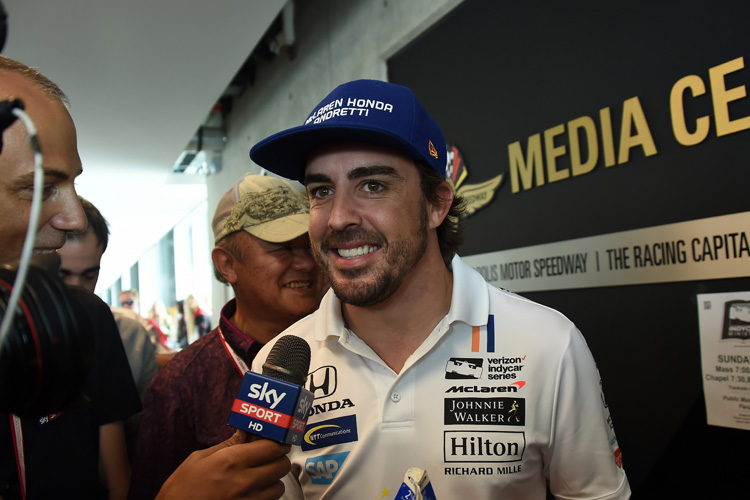 Fernando Alonso 3. WM Titel steht im Mittelpunkt Formel 1