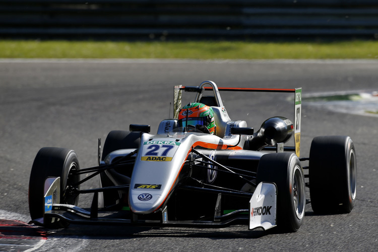 Force India-Nachwuchspilot Jehan Daruvala sicherte sich in Monza seine erste Formel-3-Pole