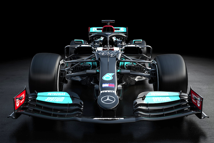 Der neue Rennwagen von Lewis Hamilton