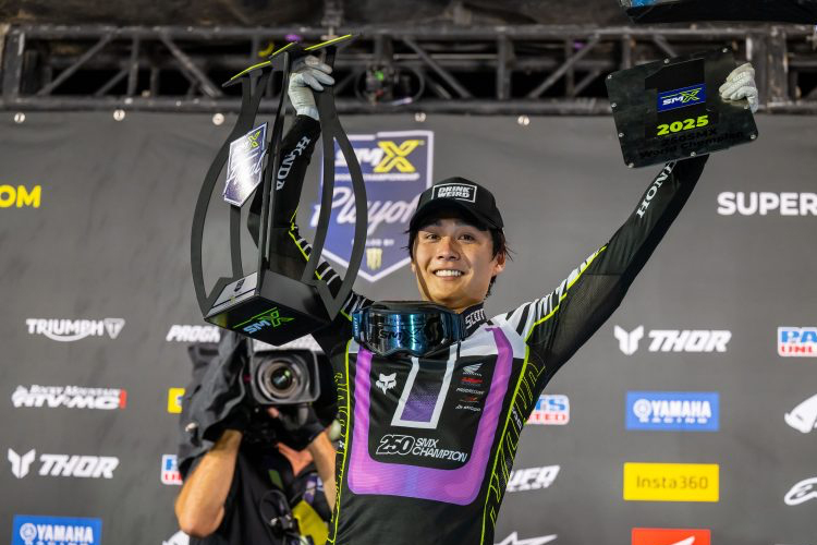 Jo Shimoda wurde 2025 SMX-Champion