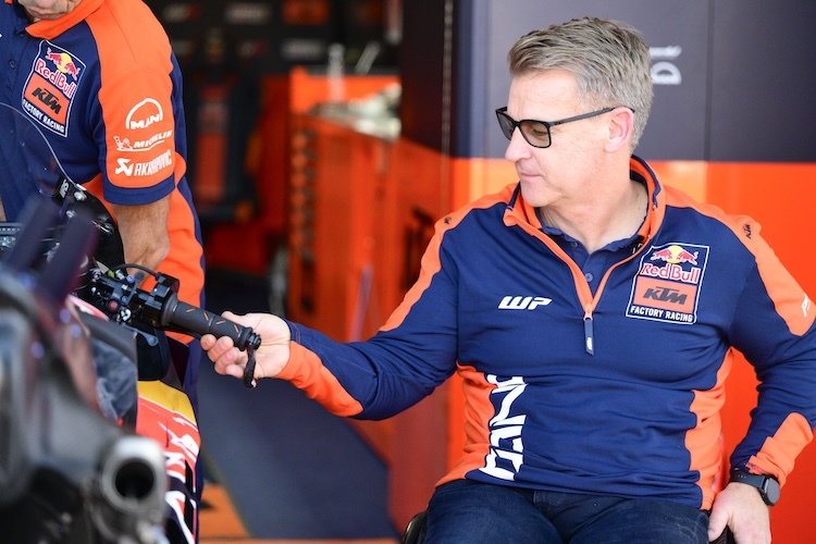 Verantwortlich für den Rennsport bei KTM: Pit Beirer