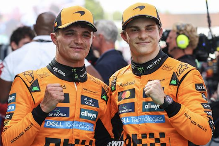 Lando Norris und Oscar Piastri