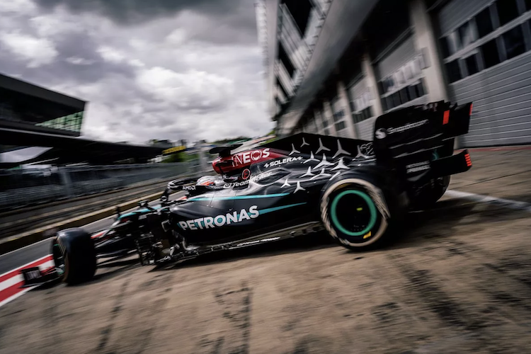 Kimi Antonelli beim Formel-1-Test in Silverstone