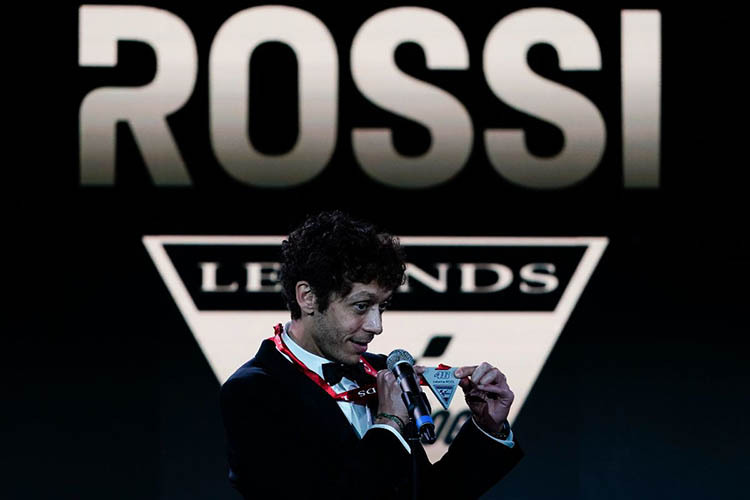 Valentino Rossi wurde gestern in die Hall of Fame aufgenommen