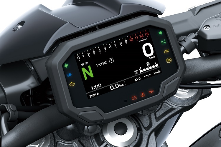 Neu bietet das TFT-Display zwei Anzeigemodi