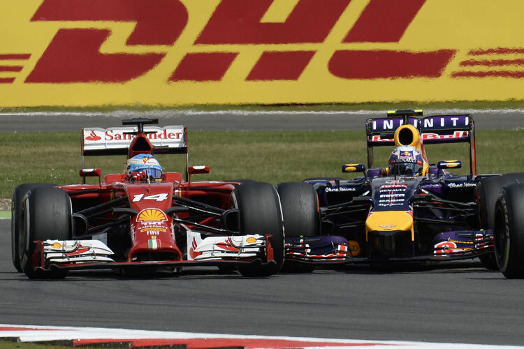 Das Duell zwischen Vettel und Alonso riss die Zuschauer von ihren Sitzen