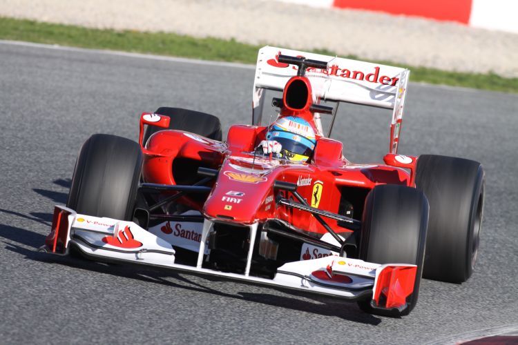 Fernando Alonso gibt Gas