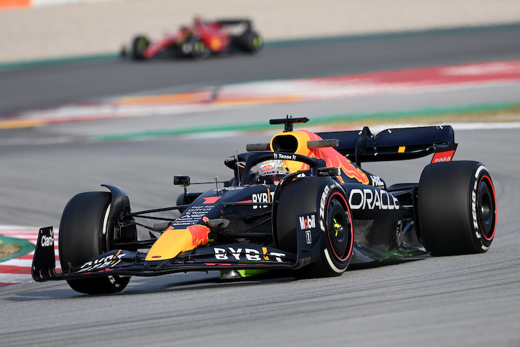 Max Verstappen im Auto von Red Bull Racing