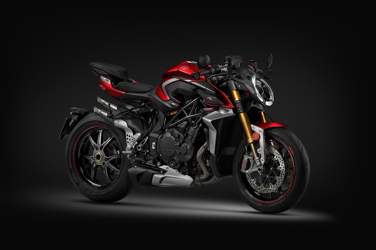 MV Agusta Brutale 1000RR Ottantesimo: Fahrer dieser Jubiläumsikone sind mit Sturzverbot belegt