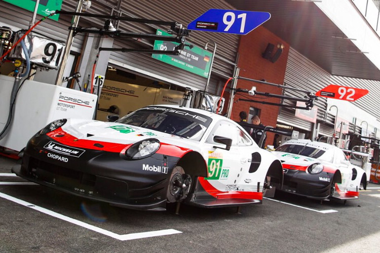 Die beiden Porsche 911 RSR