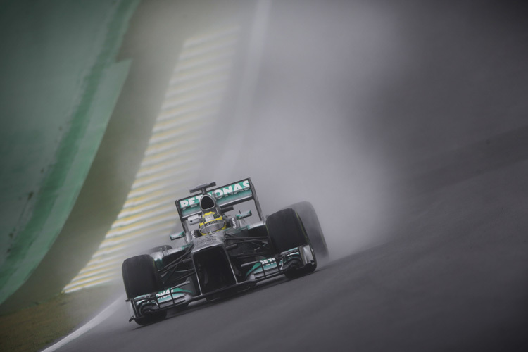 Nico Rosberg rast zur zweitschnellsten Zeit