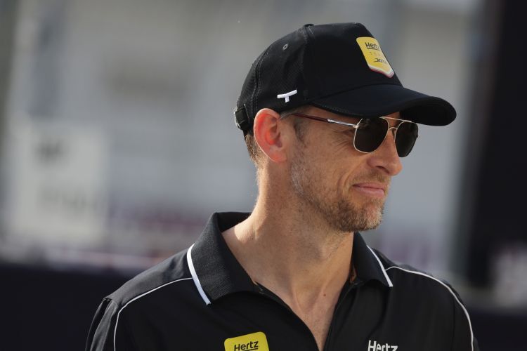 Jenson Button fährt diese Saison in der Langstreckenserie für das Team Jota Porsche