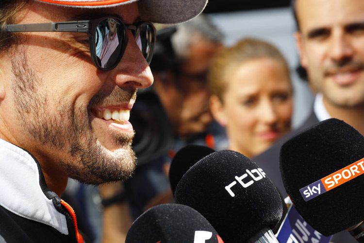 Fernando Alonso: ««Wenn man alt ist und nicht mehr so schnell Rennen kann, muss man sich auf den Freistoss verlassen können»
