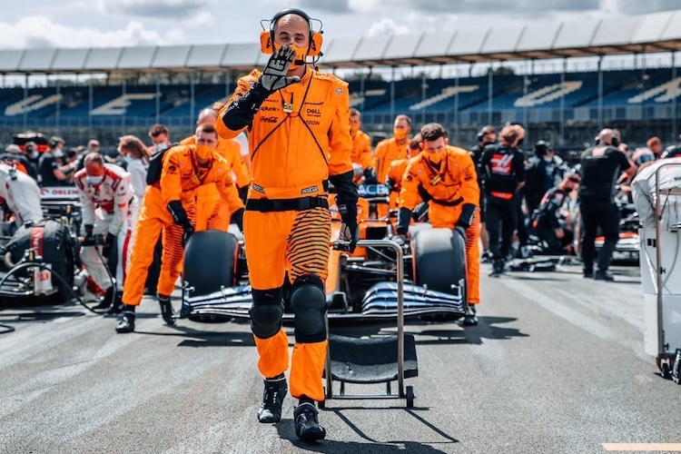 Marc Cox war bis Ende 2021 für McLaren in der Formel 1 tätig, dann wechselte er als Crew Chief zum Extreme-E-Team aus Woking