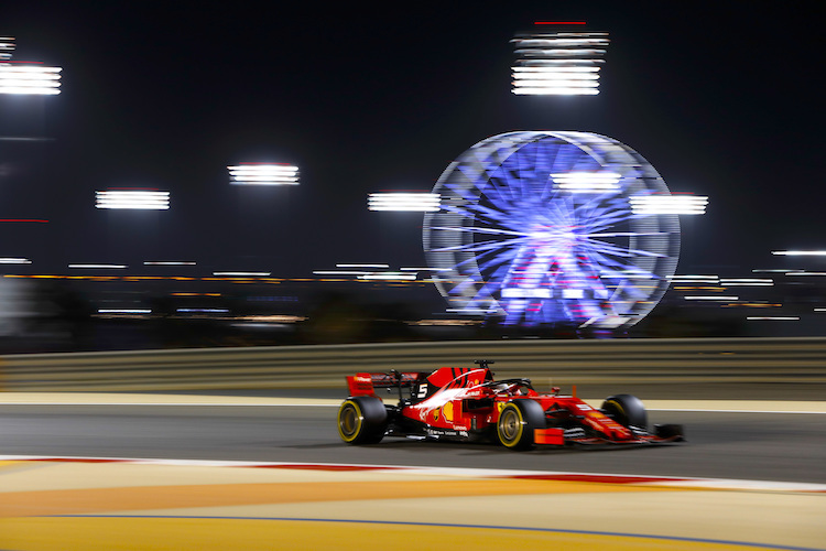 Sebastian Vettel 2019 in Bahrain