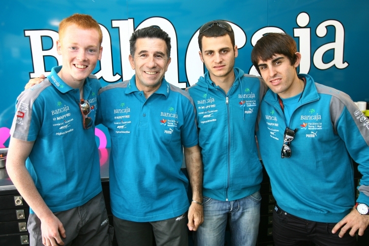 Bancaja-Team: Smith, Martinez, Gadea, Simon