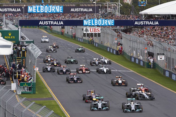 Start zum Finanzdesaster: Der Australien-GP 2014 in Melbourne