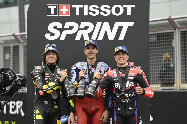 Sprint - Marco Bezzecchi, Alex Márquez & Maverick Viñales