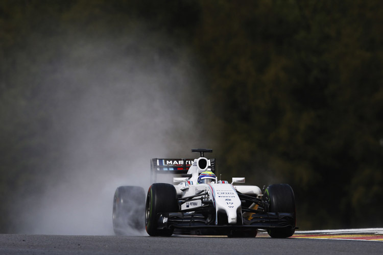 Felipe Massa: «Der Regen hat das Ganze heute sehr knifflig gemacht und leider auch verhindert, dass wir unser Tempo zeigen konnten»