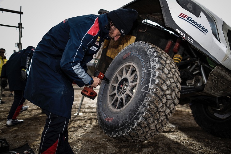 BFGoodrich rüstet bei der Rallye Dakar die Werksteams aus