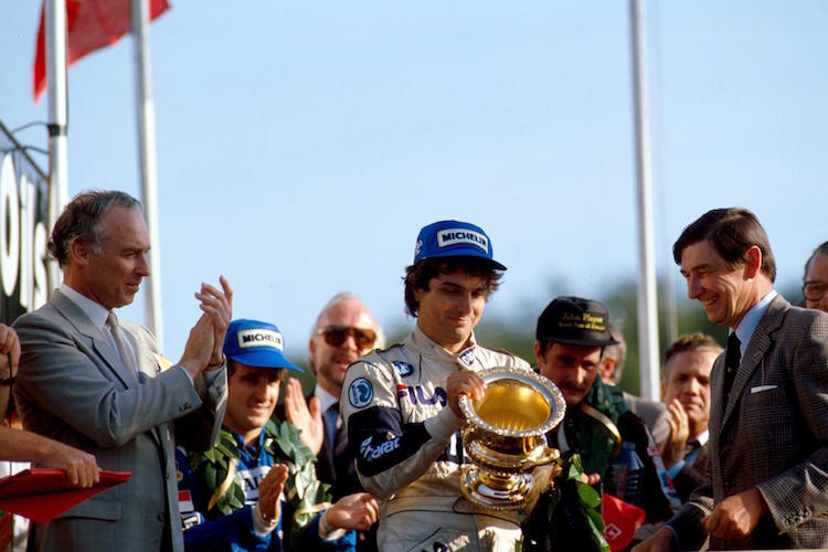 Nelson Piquet feiert den zweiten Sieg in Folge