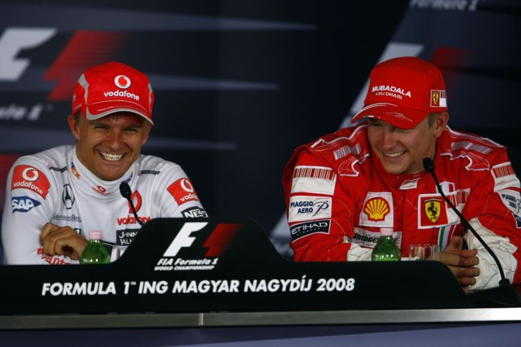 Ersetzt Kimi Räikkönen (rechts) bei McLaren Heikki Kovalainen?