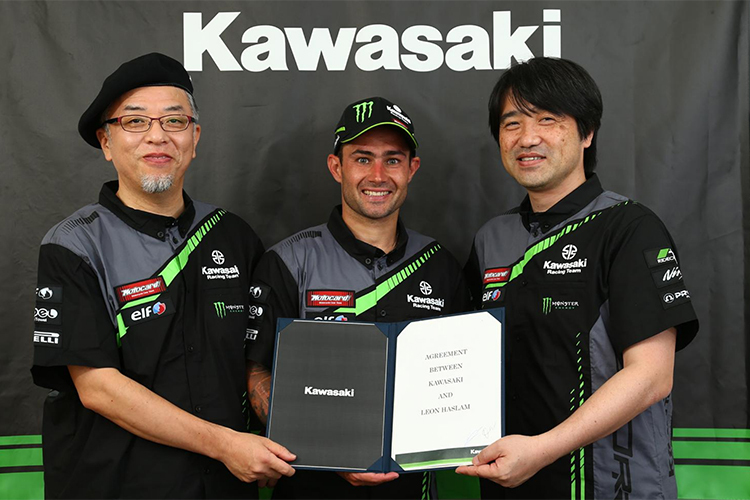 Offiziell: Leon Haslam fährt 2019 für das Kawasaki-Werksteam