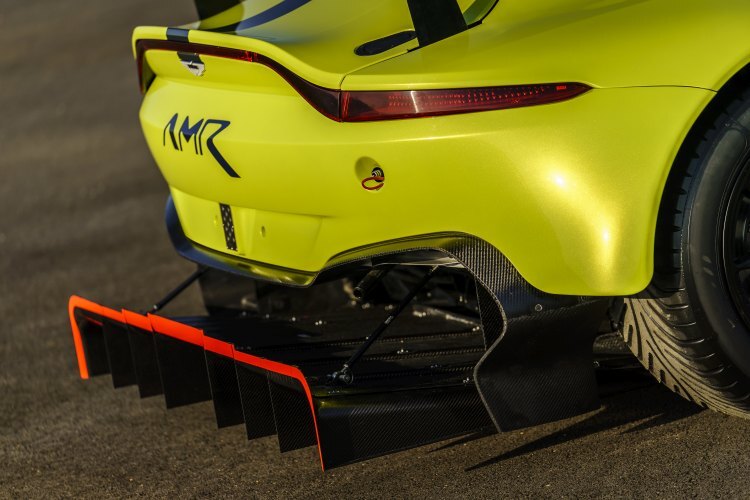 Mächtiger Diffusor am Aston Martin Vantage GTE