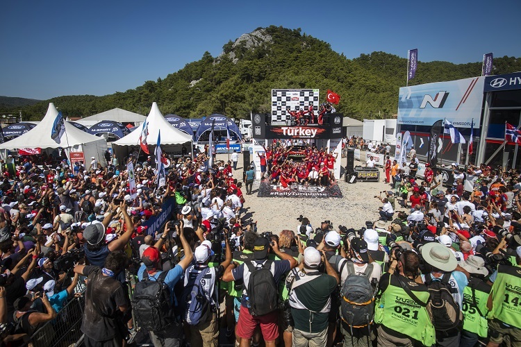 Sebastien Ogier gewann 2019 die Rallye Türkei