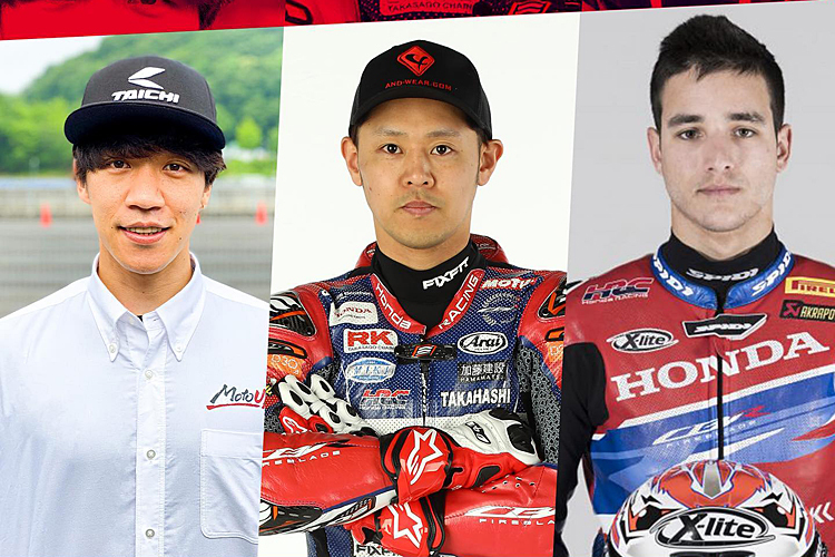 Nagashima, Takahashi und Lecuona sollen beim 8h-Rennen in Suzuka für HRC die Kohlen aus dem Feuer holen