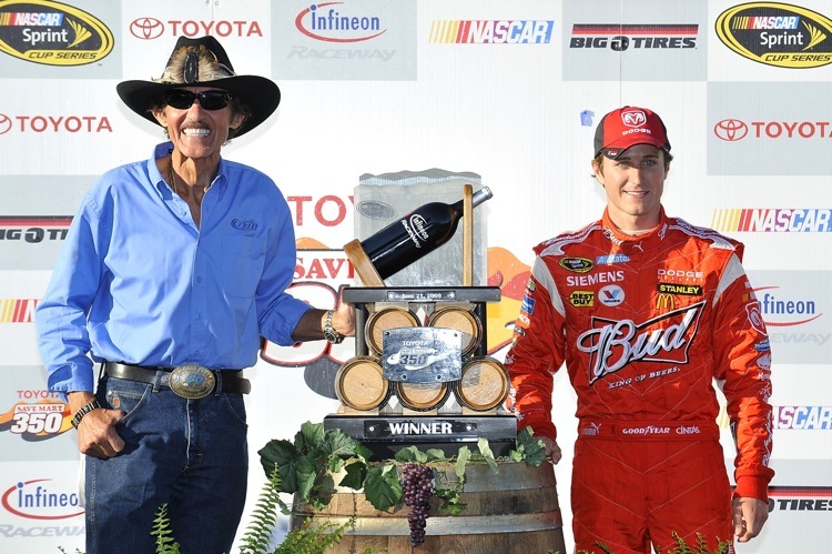 Richard Petty und Kasey Kahne