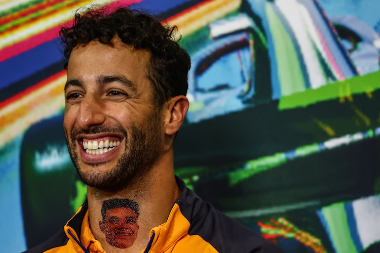 Daniel Ricciardo & Lando Norris: Fake-Tattoo in Monza / Formel 1