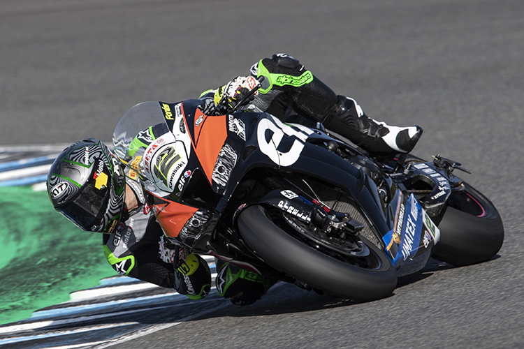 Xavi Fores startet für das starke Team Puccetti Kawasaki