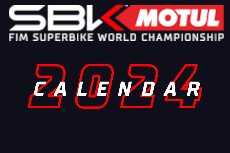 Der Superbike-Kalender 2024 steht