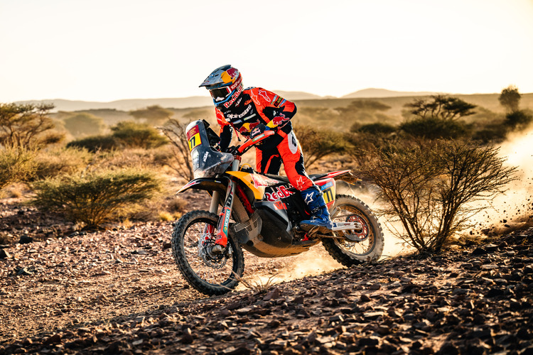 Luciano Benavides auf der KTM 450 Rally